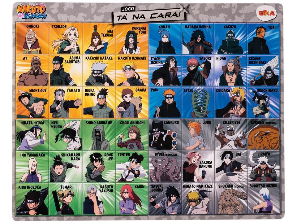 Jogo Tá na Cara Naruto Shippuden Elka - 2