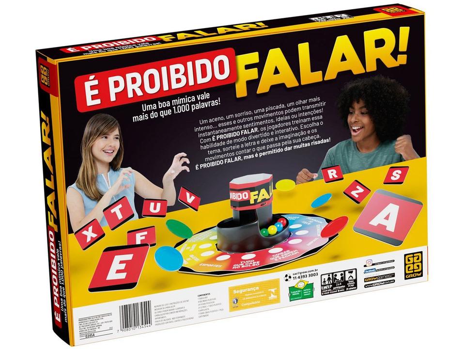 Jogo Tabuleiro É Proibido Falar - 6