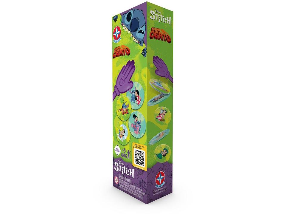 Jogo Tapa Certo Disney Stitch Estrela - 4