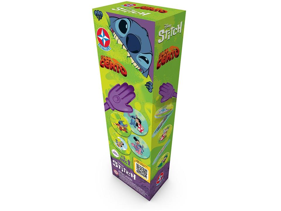 Jogo Tapa Certo Disney Stitch Estrela - 2