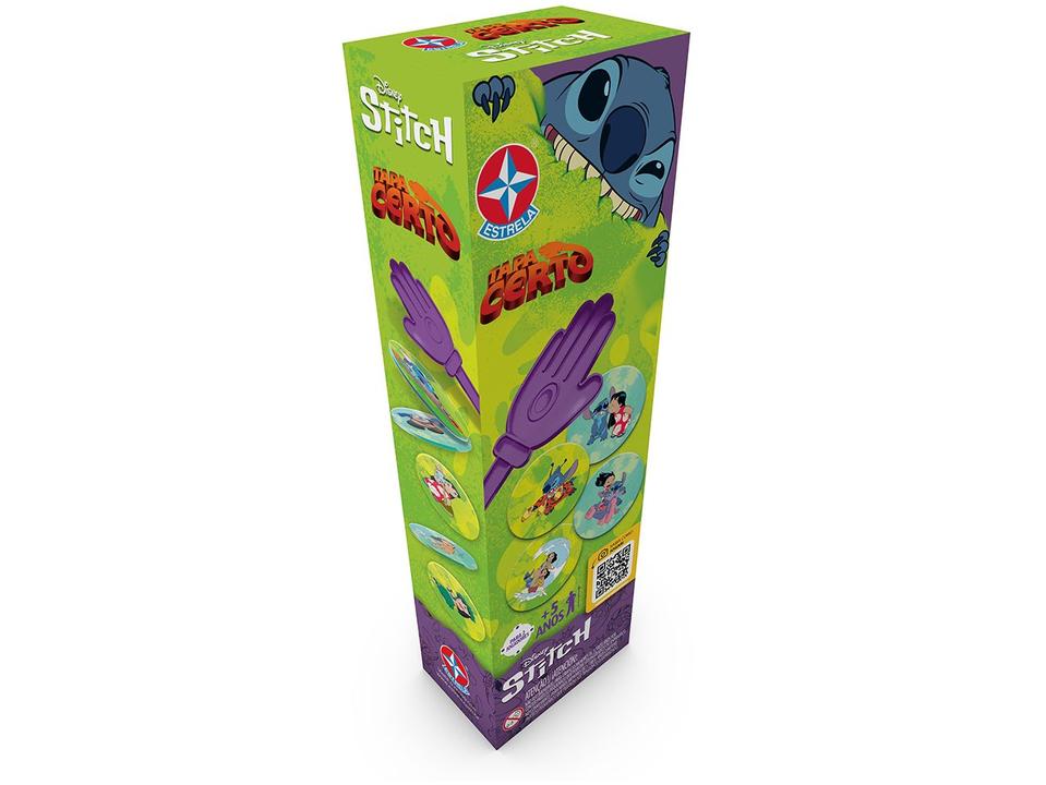 Jogo Tapa Certo Disney Stitch Estrela - 3