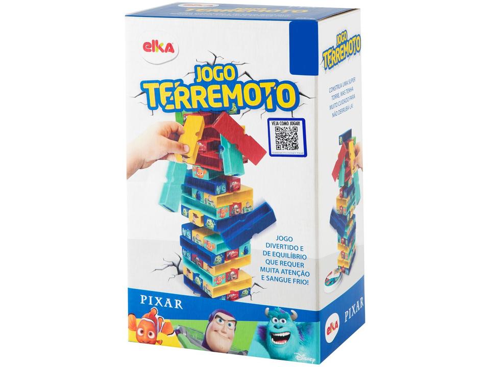 Jogo Terremoto Disney Pixar Elka - 5