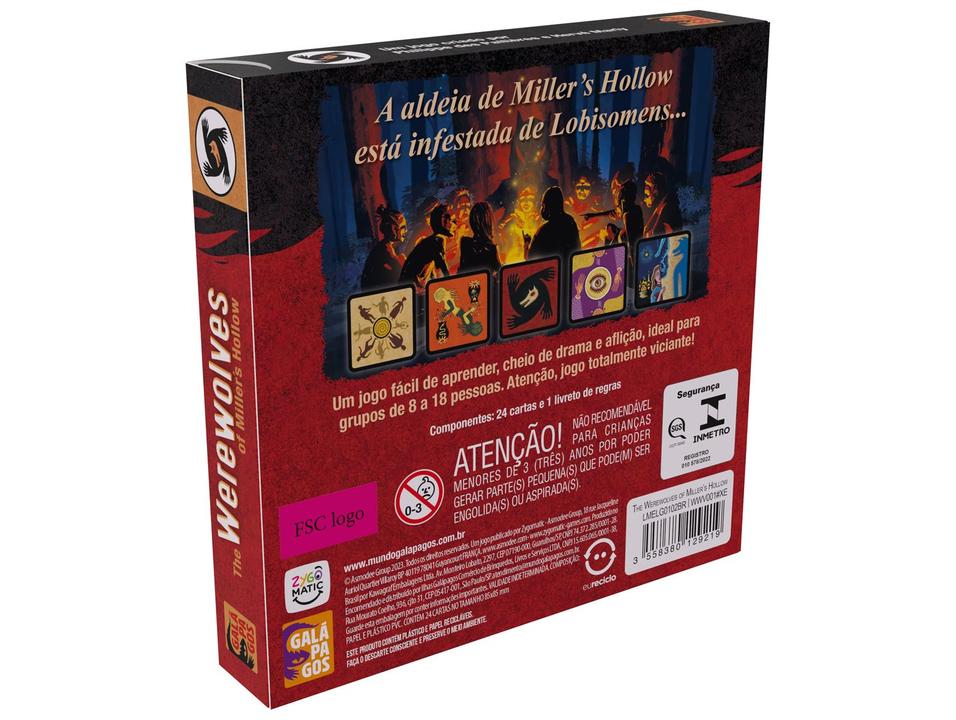 Jogo The Werewolves of Millers Hollow Galápagos - 2
