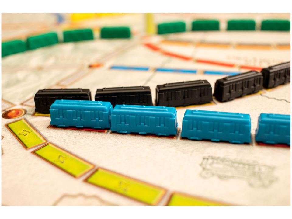 Jogo Ticket To Ride Tabuleiro Galápagos - 4