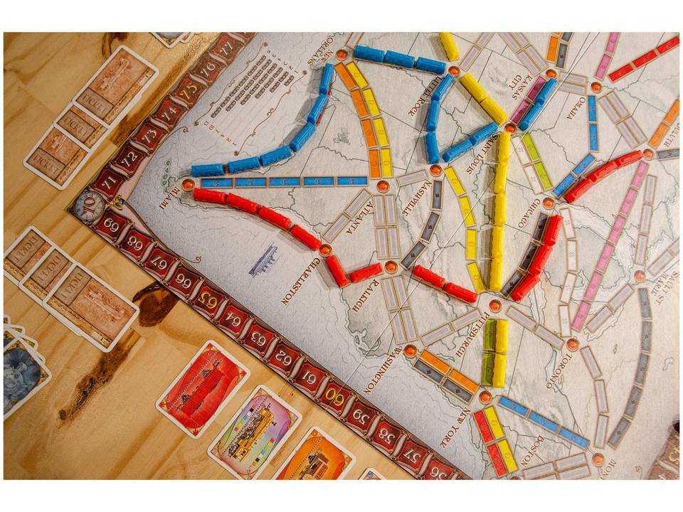 Jogo Ticket To Ride Tabuleiro Galápagos - 1