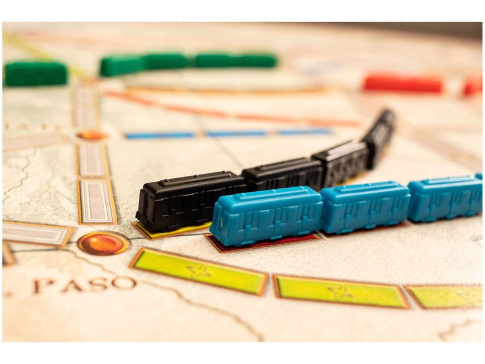 Jogo Ticket To Ride Tabuleiro Galápagos - 5