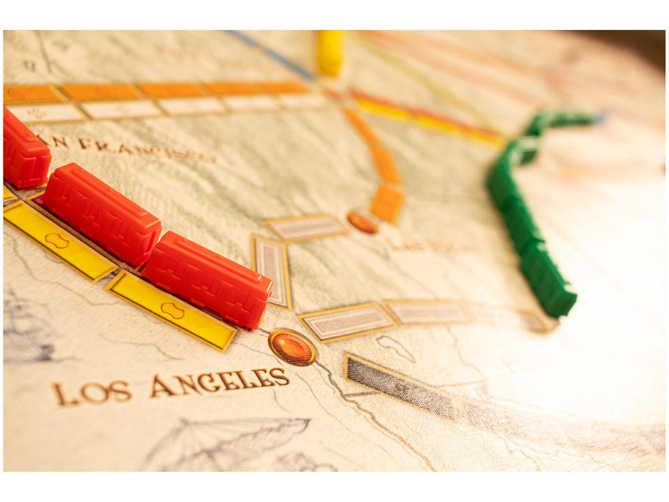 Jogo Ticket To Ride Tabuleiro Galápagos - 6