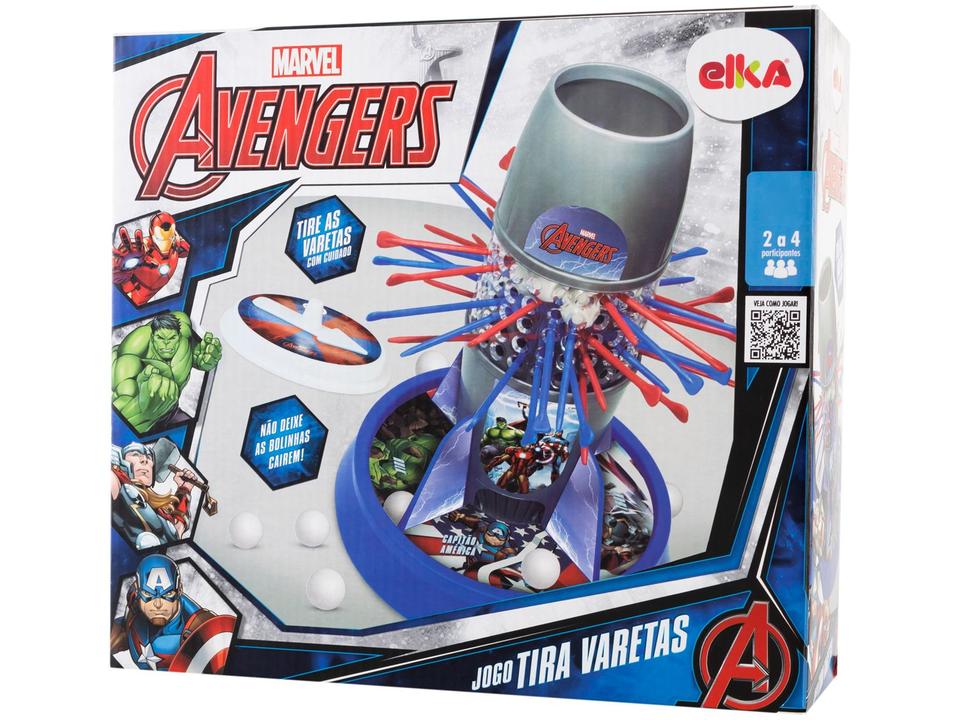 Jogo Tira Varetas Marvel Avengers Elka - 8