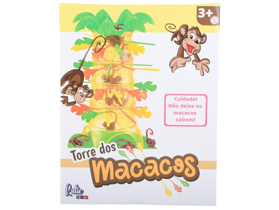Jogo Torre dos Macacos Lulie Kids - 2