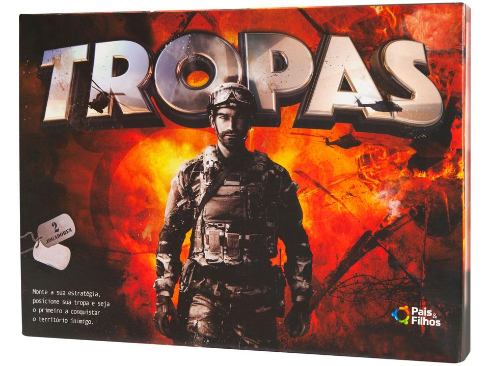 Jogo Tropas Top Line Tabuleiro Pais e Filhos - 7