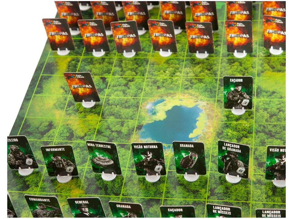 Jogo Tropas Top Line Tabuleiro Pais e Filhos - 1
