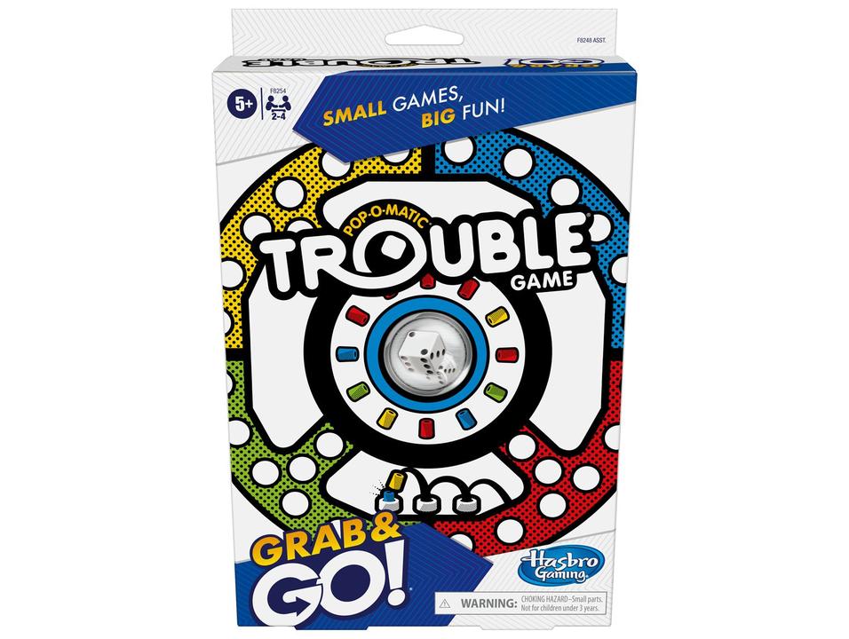 Jogo Trouble Grab & Go! Hasbro Gaming - 3