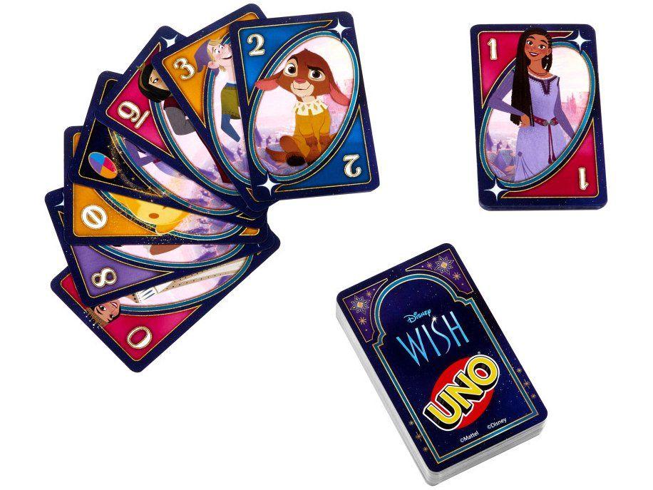 Jogo UNO Disney Wish Mattel 113 Cartas - 2