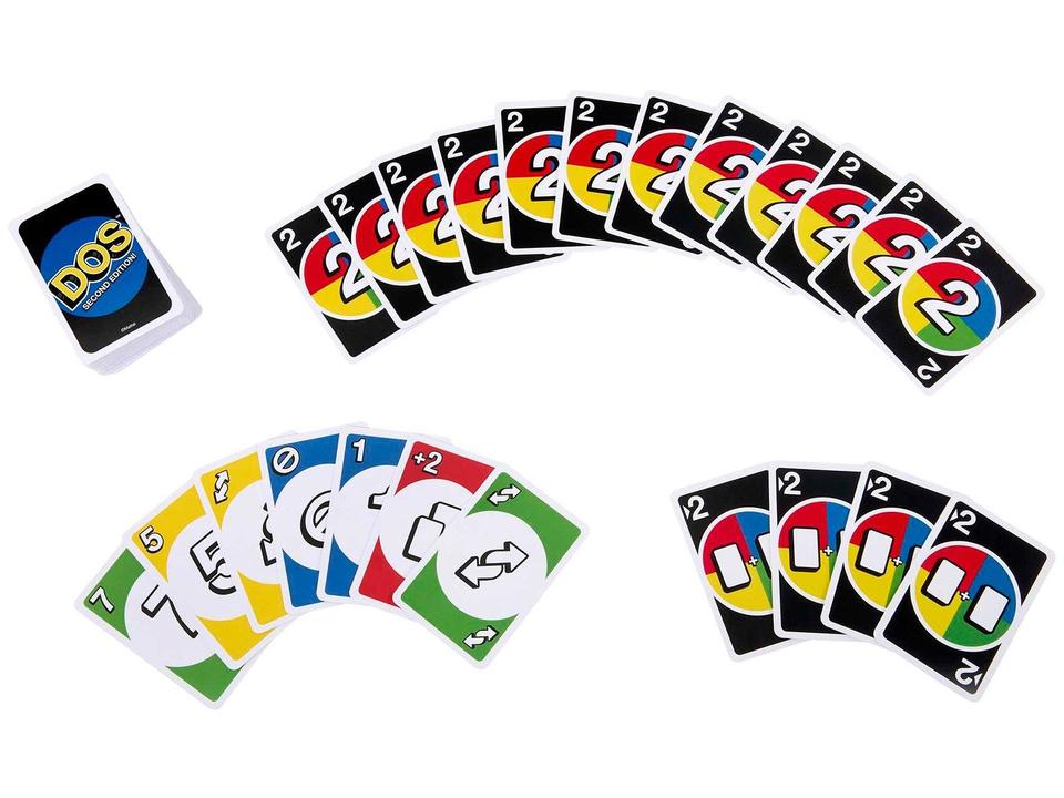 Jogo Uno Dos Mattel 112 Cartas - 4