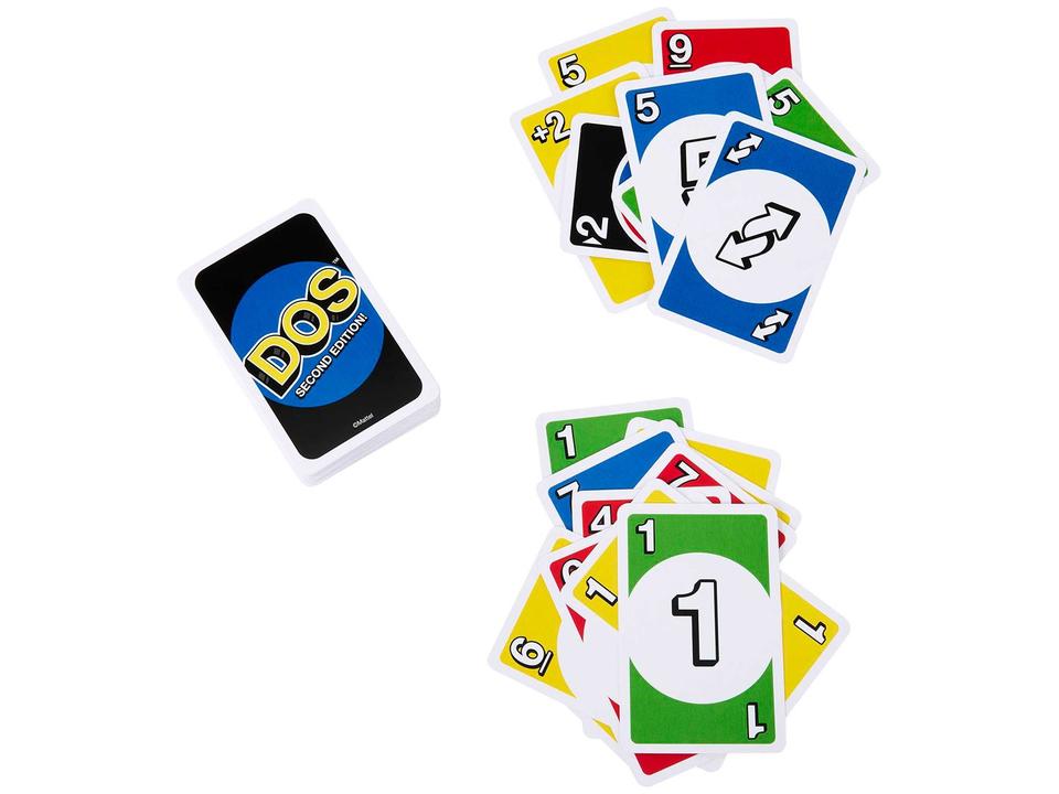 Jogo Uno Dos Mattel 112 Cartas - 1