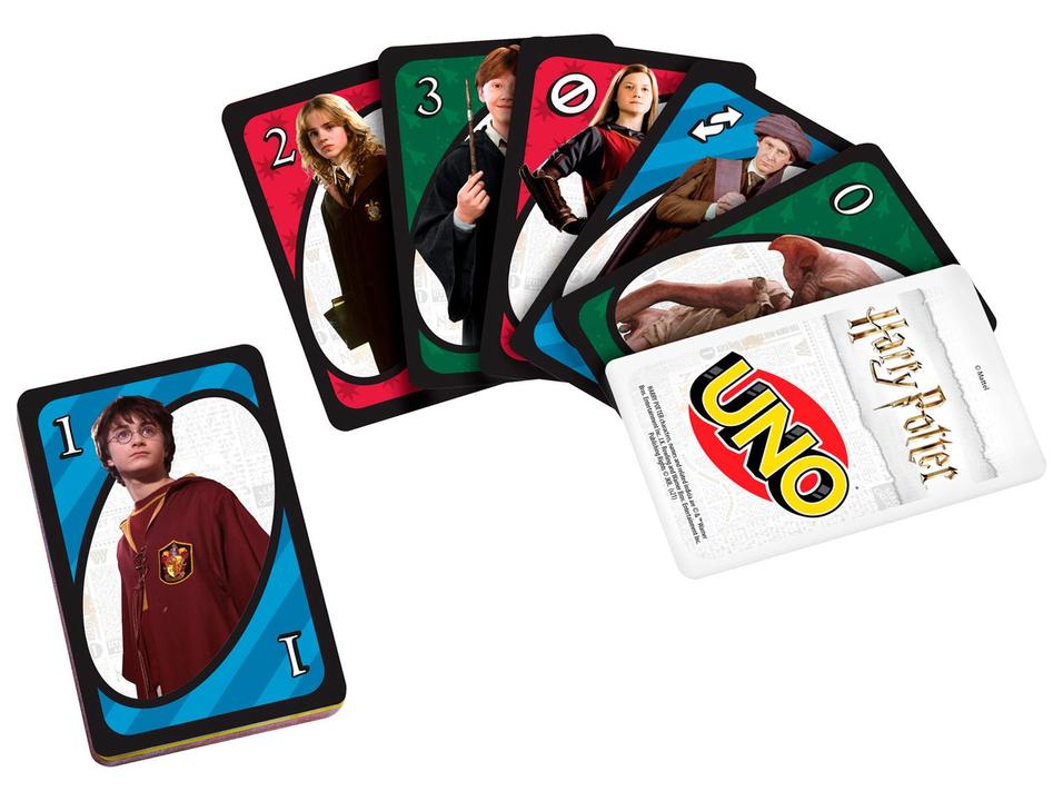 Jogo UNO Harry Potter 112 Peças - 1
