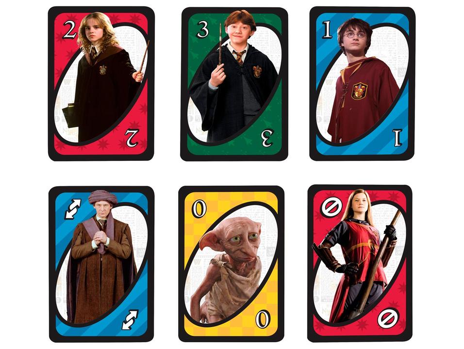 Jogo UNO Harry Potter 112 Peças - 2