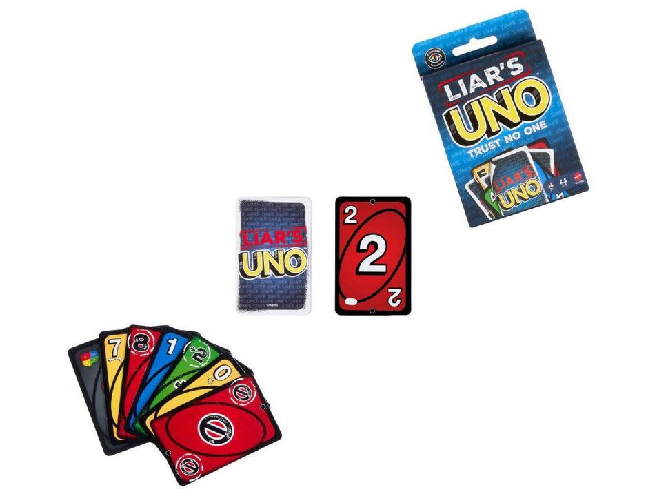 Jogo UNO Liars Mattel Games 113 Peças - 7