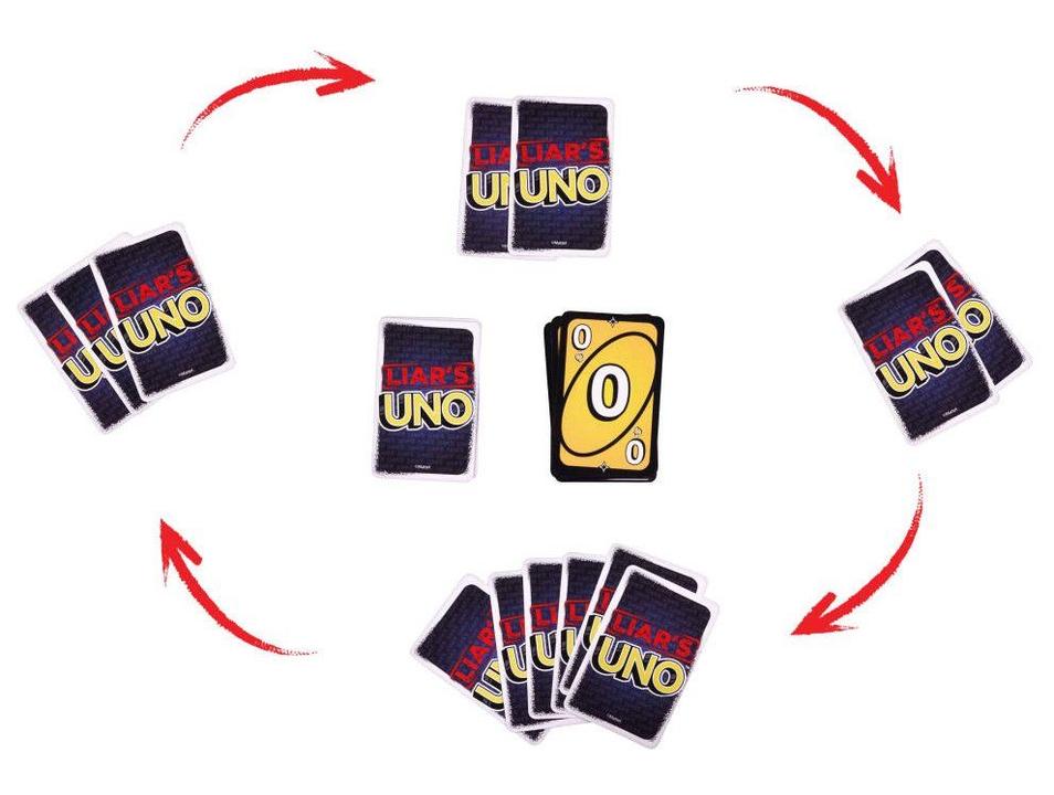 Jogo UNO Liars Mattel Games 113 Peças - 8