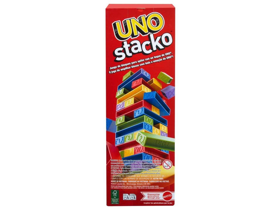Jogo UNO Stacko Mattel Games - 5