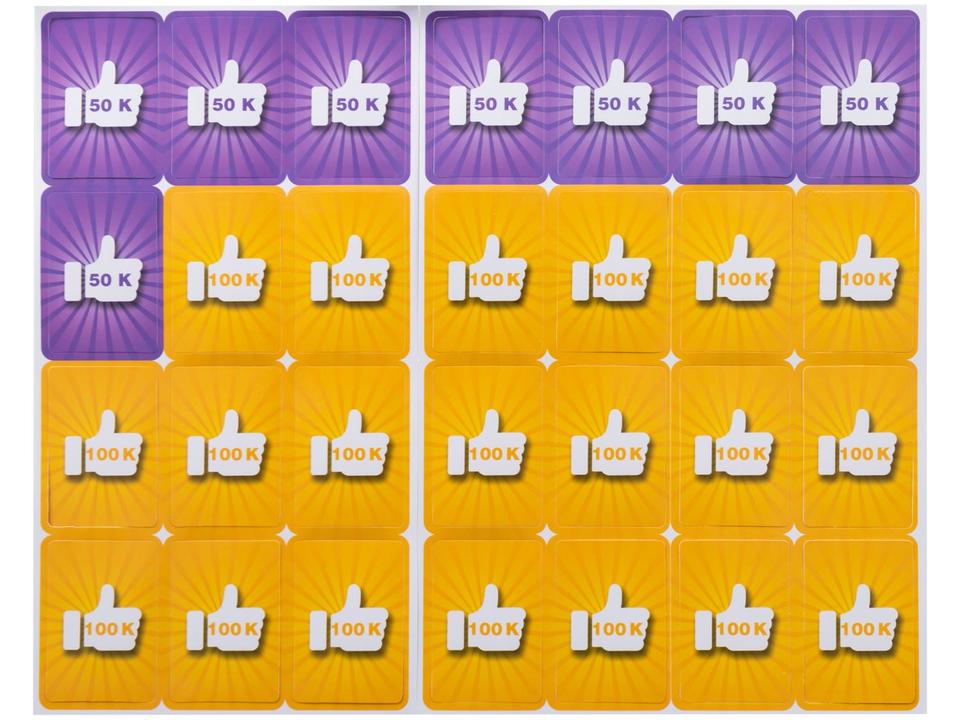 Jogo Vida de Influencer Tabuleiro Pais e Filhos - 8