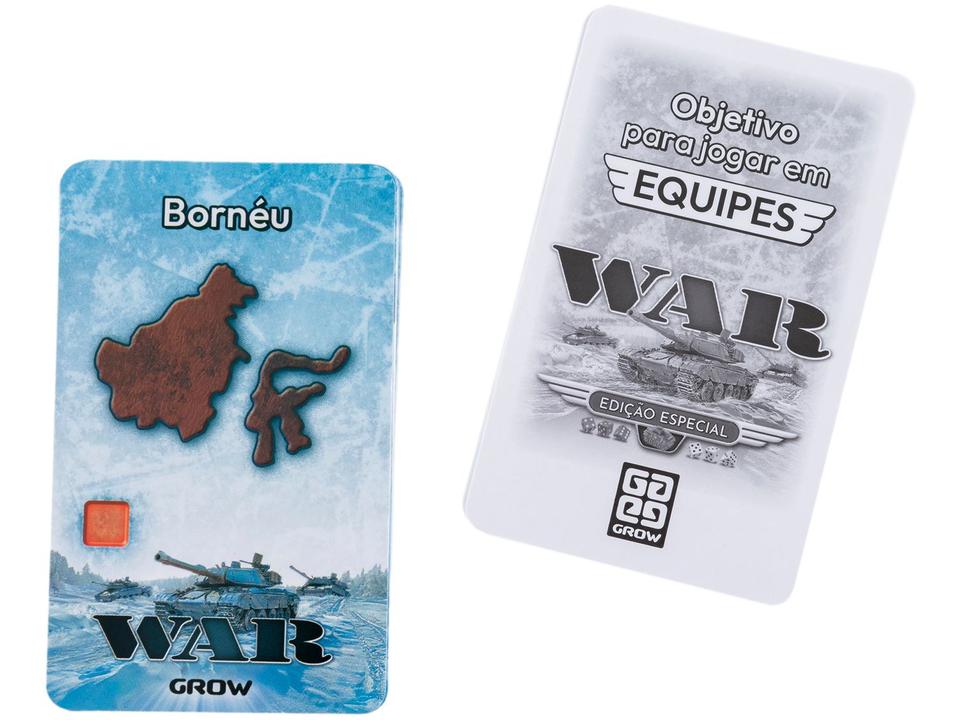 Jogo War de Tabuleiro O Jogo da Estratégia - 7