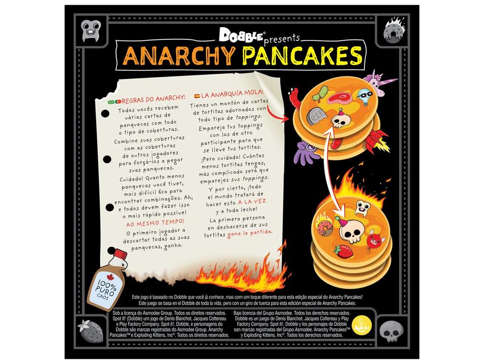 Jogos Anarchy Pancakes Dobble Anarchy Pancakes - 4