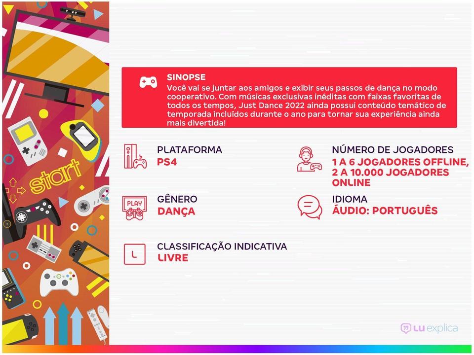 Just Dance 2022 para PS4 Ubisoft - 1