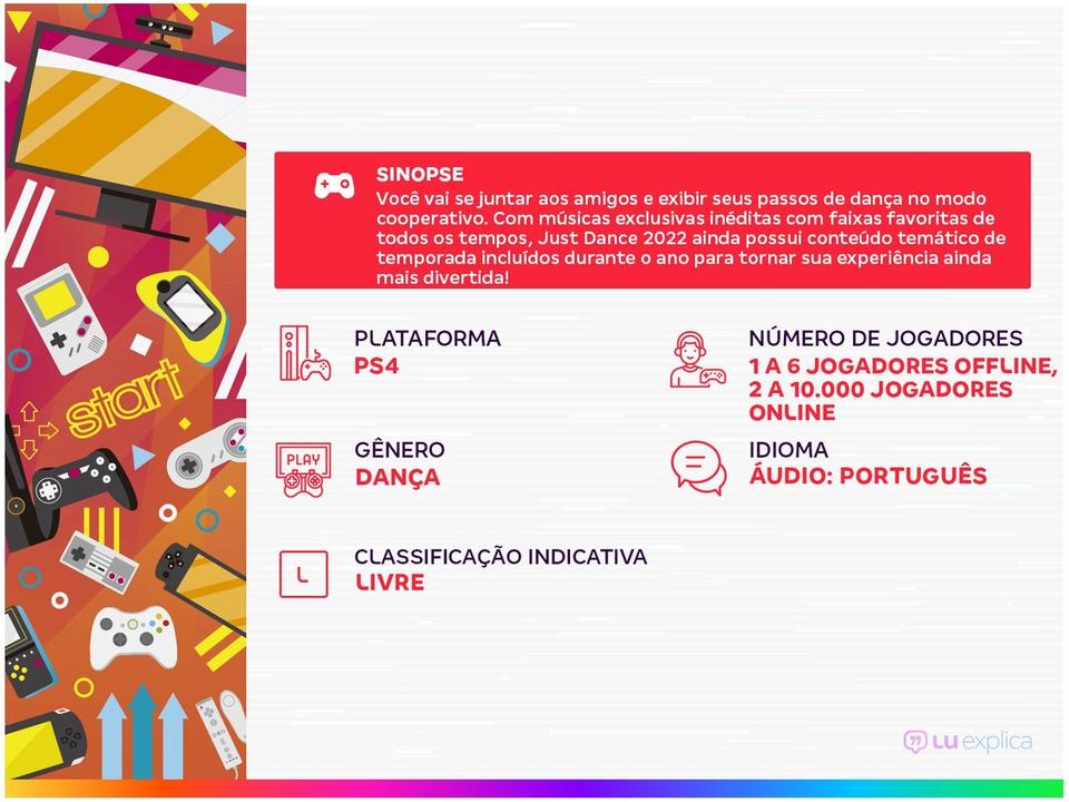 Just Dance 2022 para PS4 Ubisoft - 1