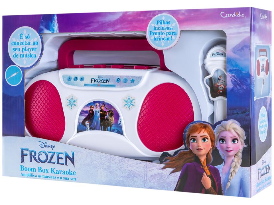 Karaokê Infantil Portátil Candide Disney Frozen - 7