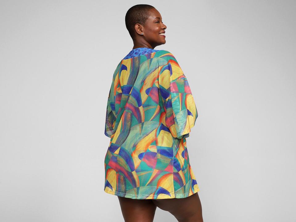 Kimono Brasil Vista Magalu Mesh Copa Safári - 1