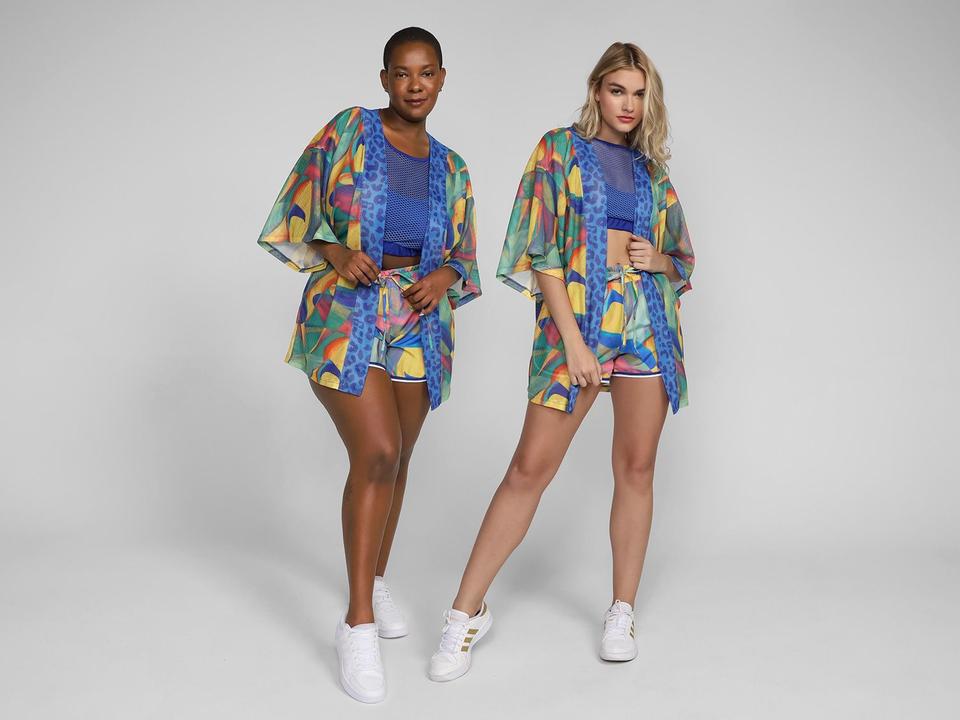 Kimono Brasil Vista Magalu Mesh Copa Safári - 4