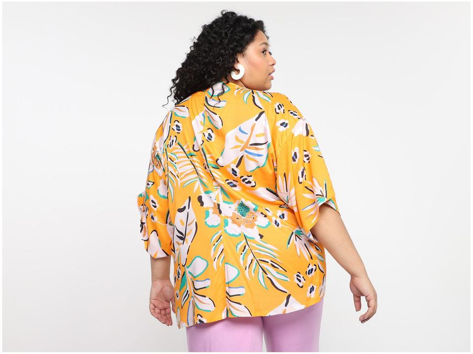Kimono Vista Magalu Floral - 2