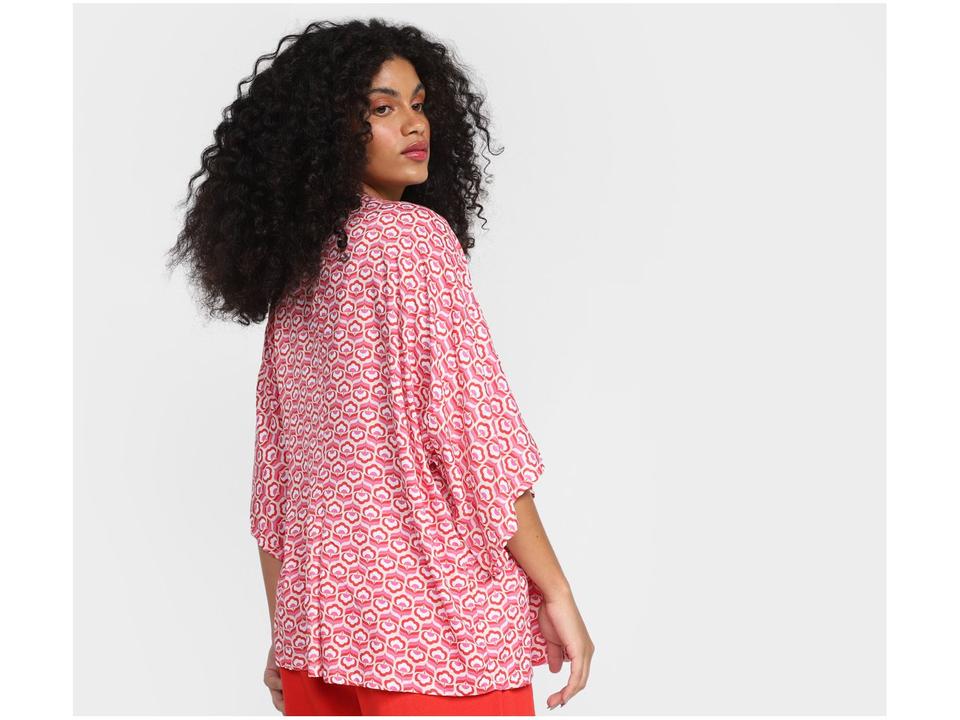 Kimono Vista Magalu Flores - 4