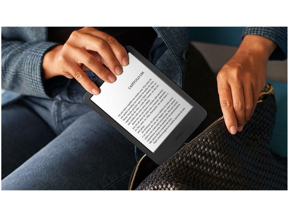 Kindle 11ª Geração Amazon 6” 16GB 300 ppi - Wi-Fi Luz Embutida Azul - 6