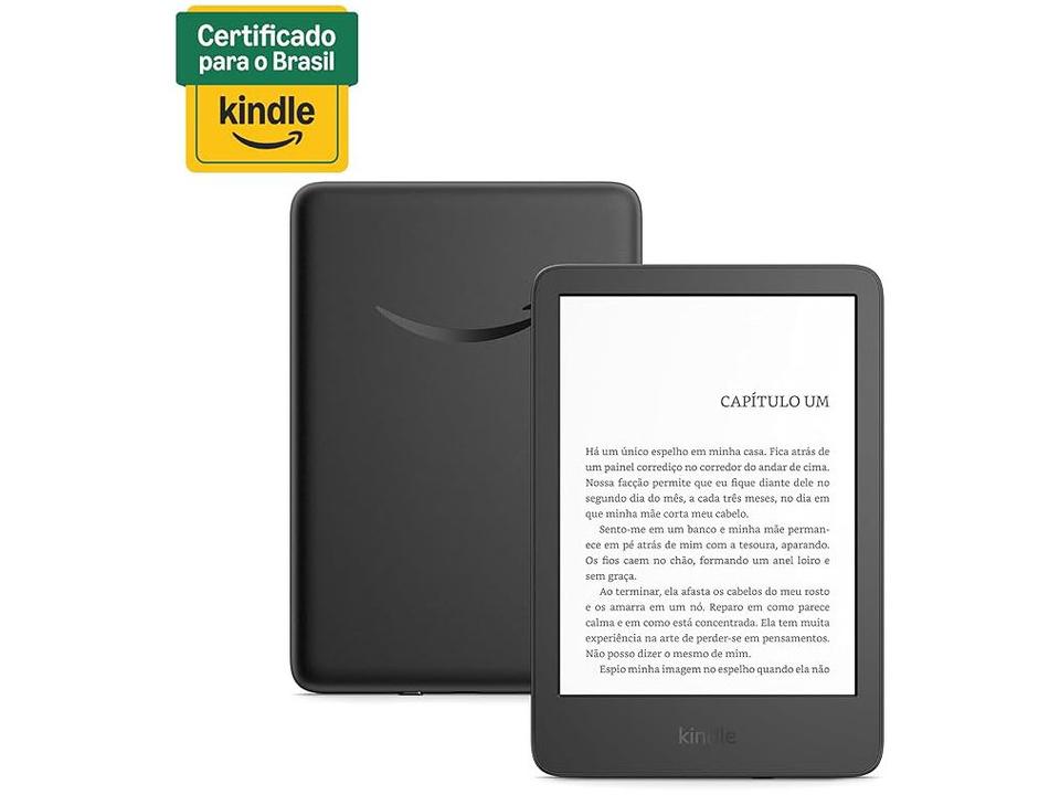 Kindle 2024 Amazon 6" 16GB Wi-Fi Preto - 1