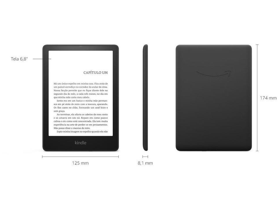 Kindle 2024 Amazon 6" 16GB Wi-Fi Preto - 5