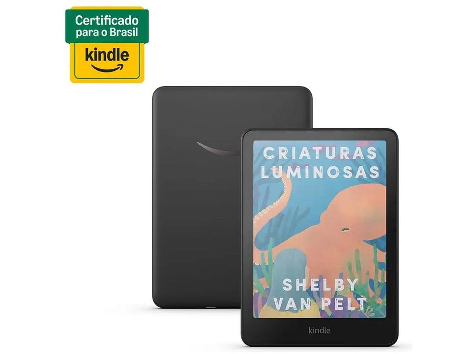 Kindle Colorsoft Amazon 7" 16GB 300ppi Wi-Fi à Prova de Água Preto - 2