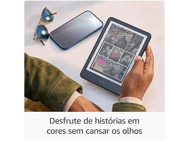 Kindle Colorsoft Amazon 7" 16GB 300ppi Wi-Fi à Prova de Água Preto - 15