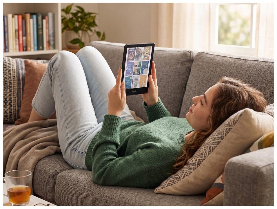 Kindle Colorsoft Signature Edition Amazon 7,05" 32GB 150ppi Wi-Fi Preto - 1