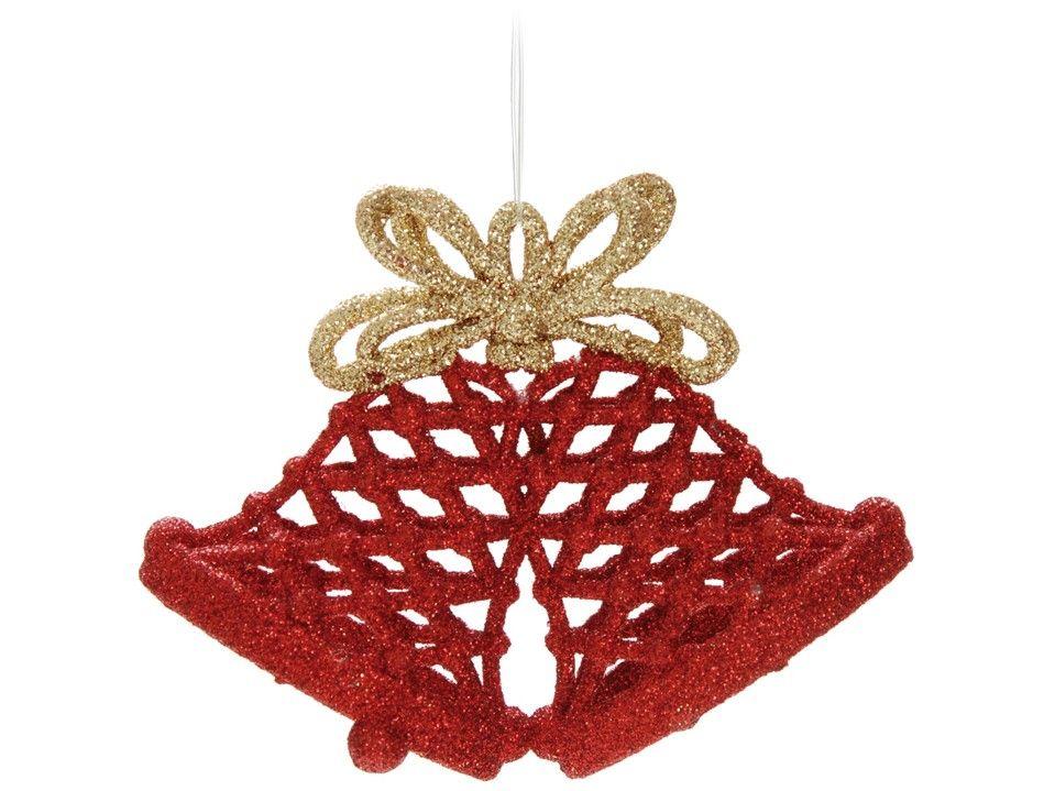 Kit 4 Enfeites para Árvore de Natal Sino 1517827 - 1