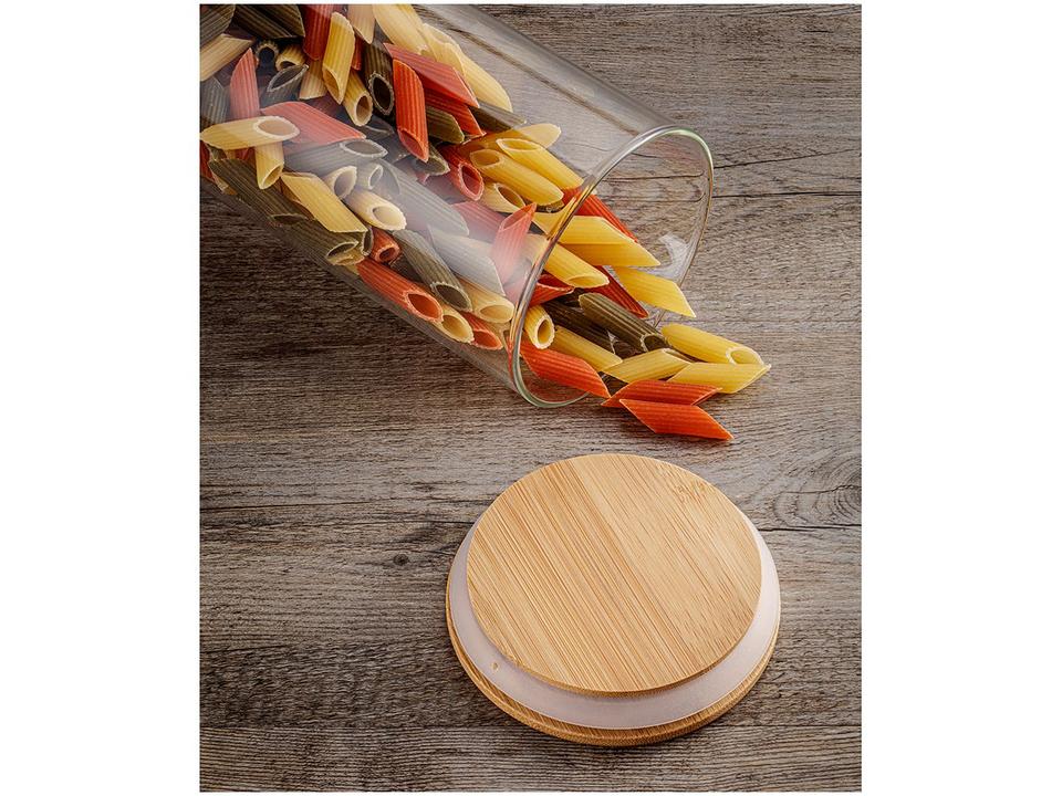 Kit 4 Potes Vidro Porta Mantimentos Herméticos Electrolux - 2