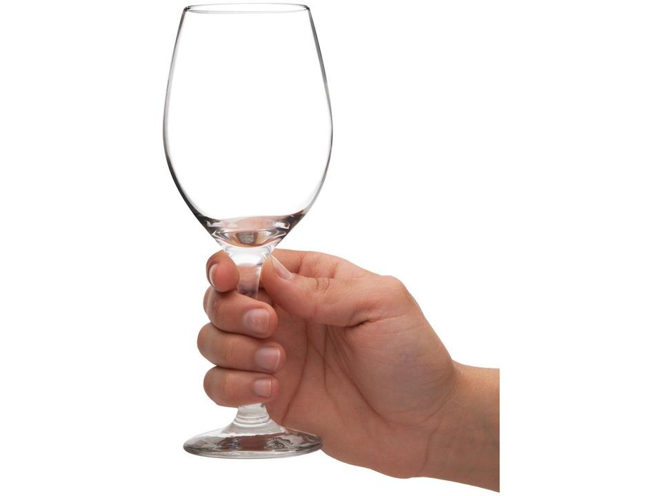 Kit 6 Taças Vidro Para Vinho/ Água 385Ml Nadir Figueiredo - 4