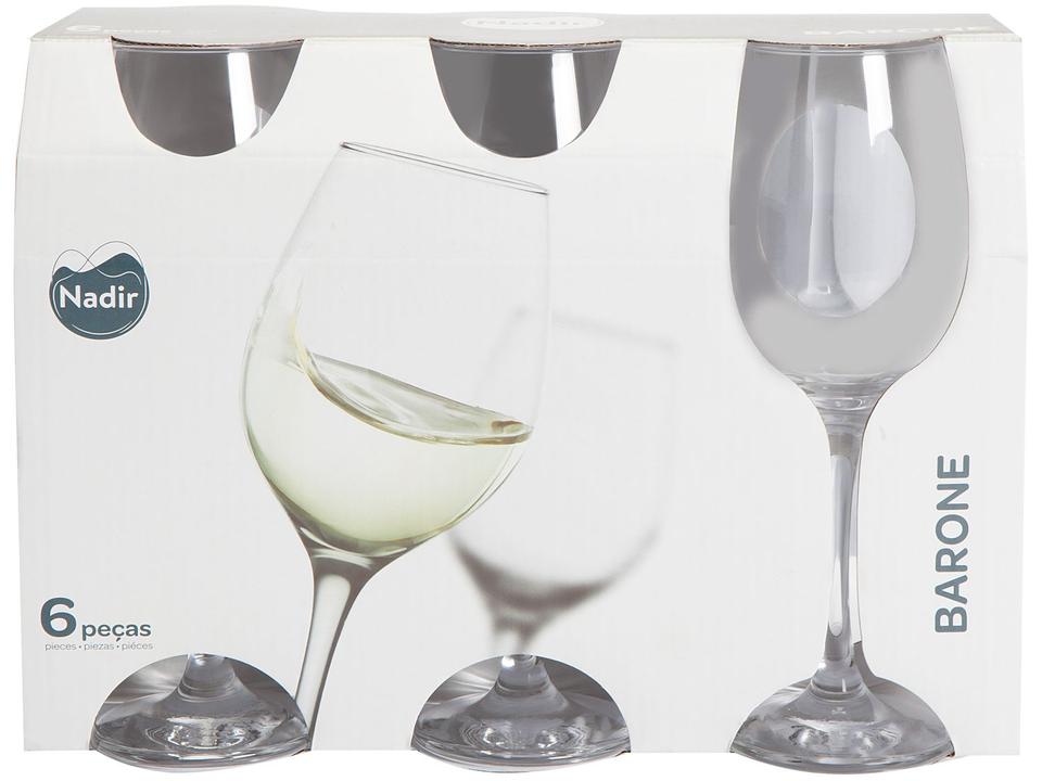 Kit 6 Taças Vidro Para Vinho/ Água 385Ml Nadir Figueiredo - 6