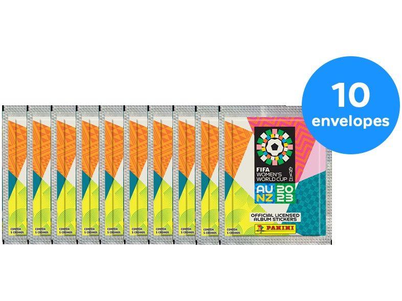 Kit Álbum de Figurinhas Copa do Mundo Feminina Austrália 2023 com 10 Pacotes de Figurinhas Panini - 3