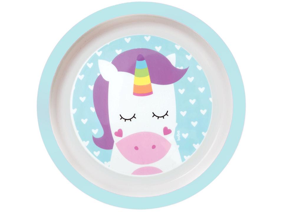 Kit Alimentação Infantil 3 Peças Buba Animal Fun Unicórnio - 1