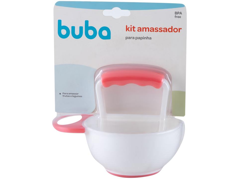 Kit Amassador de Papinha Buba Rosa - 6