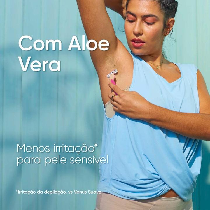 Kit Aparelho de Depilação Venus Suave 4 Unidades + Venus Íntima 2 Unidades - 2
