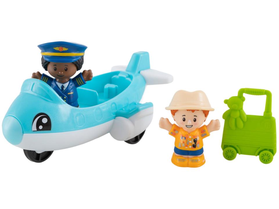 Kit Aventuras no Aeroporto Little People Mattel - 6