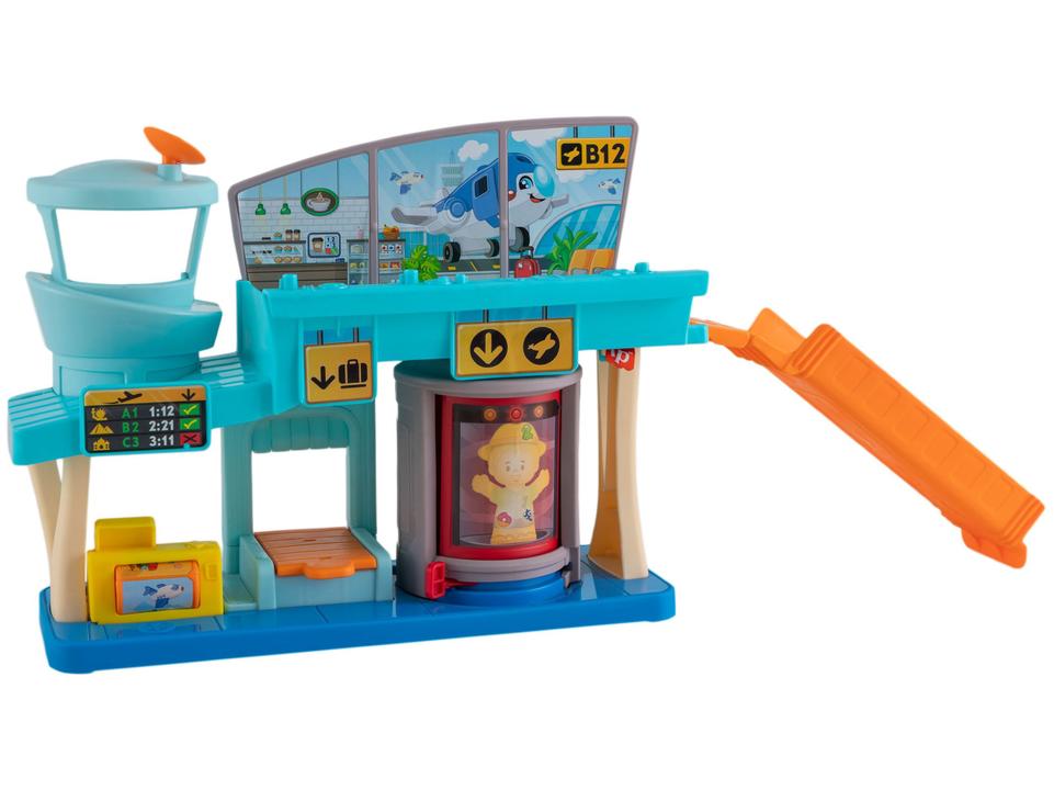 Kit Aventuras no Aeroporto Little People Mattel - 3